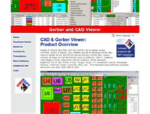Tablet Screenshot of cad-gerber-viewer.com